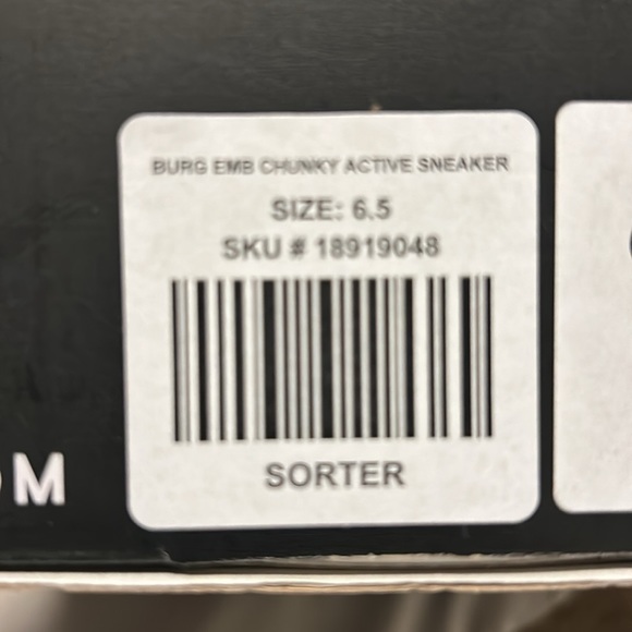 New torrid burgundy/brown chunky athletic sneakers size 6.5 - Picture 10 of 11